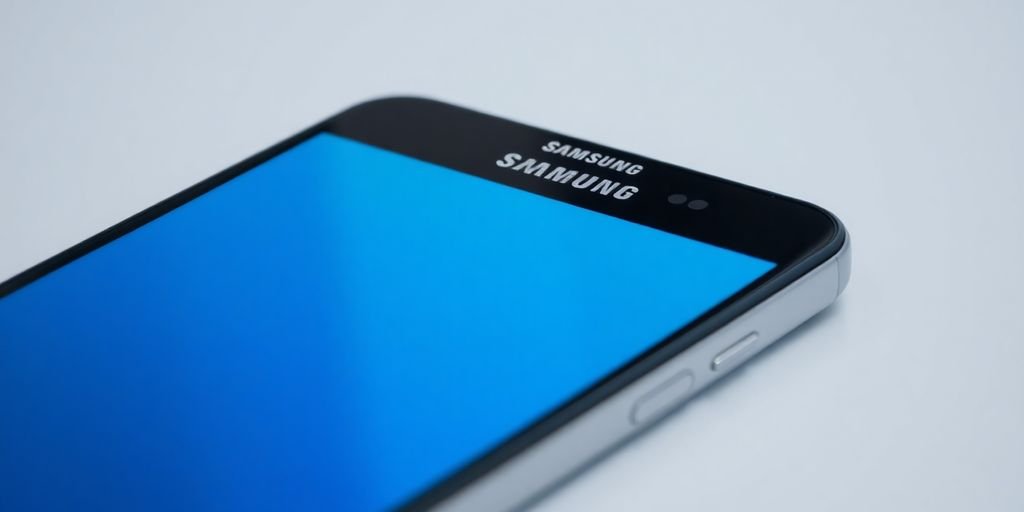 6 Comparações dos Aplicativos no Android e iOS 3 Imagem de um smartphone Samsung Galaxy.