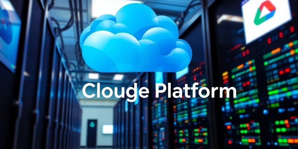 5 Passos Essenciais no Guia para Google Cloud Platform 1 Ambiente de computação em nuvem com servidores modernos.