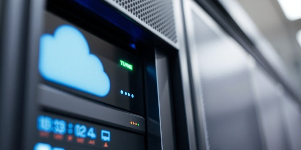 AWS e Azure: 6 Comparações de Recursos 3 Imagem de um servidor de armazenamento em nuvem.